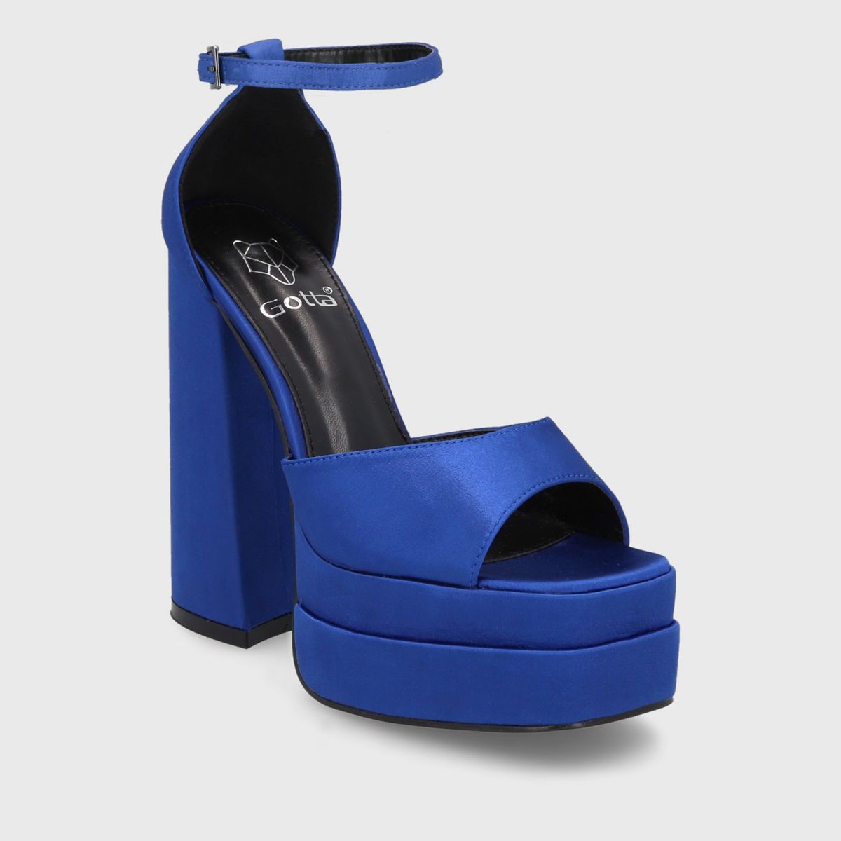 GOTTA - Sandalia Plataforma Azul Mujer 25911 Gotta