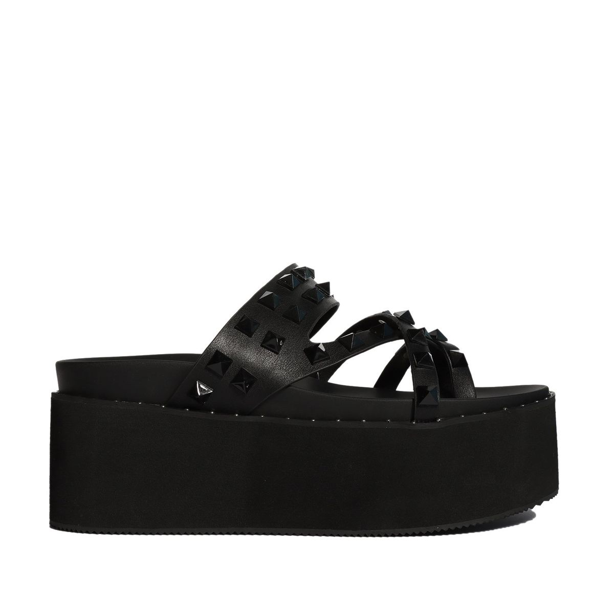 GOTTA - Sandalia Plataforma Negra Mujer 15668 Gotta