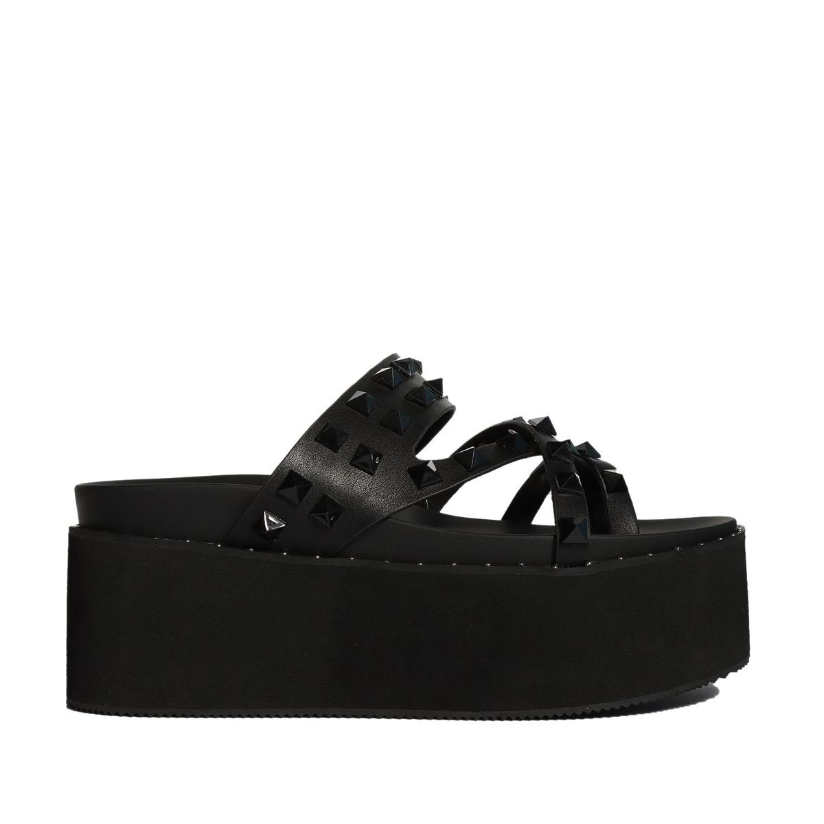 GOTTA - Sandalia Plataforma Negra Mujer 15668 Gotta