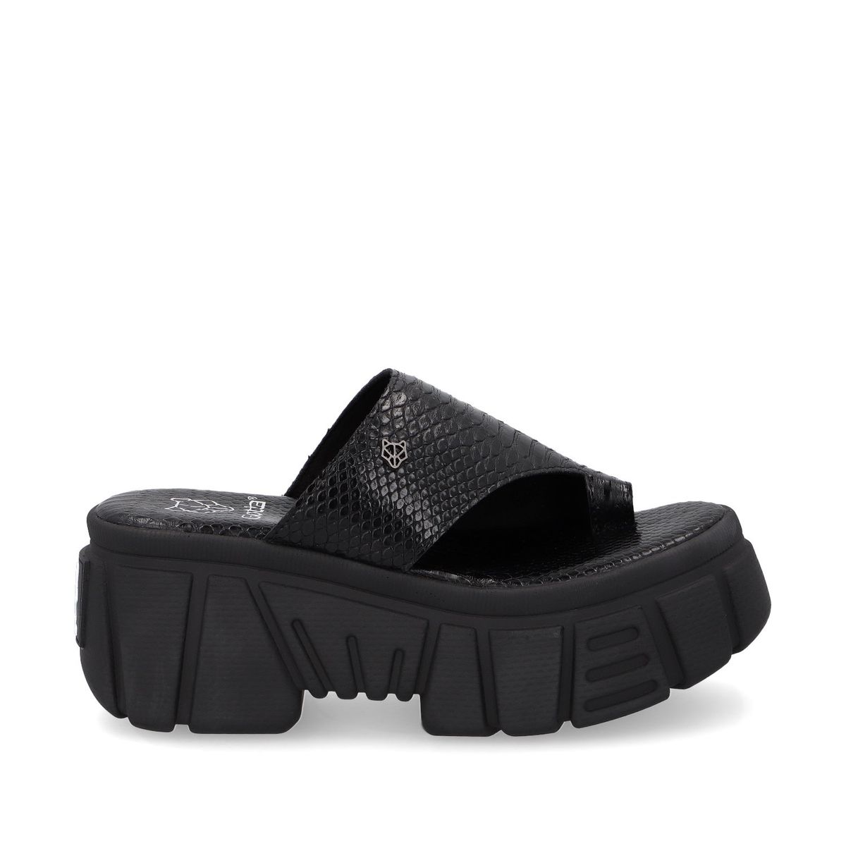 GOTTA - Sandalia Plataforma Negra Mujer 35173 Gotta