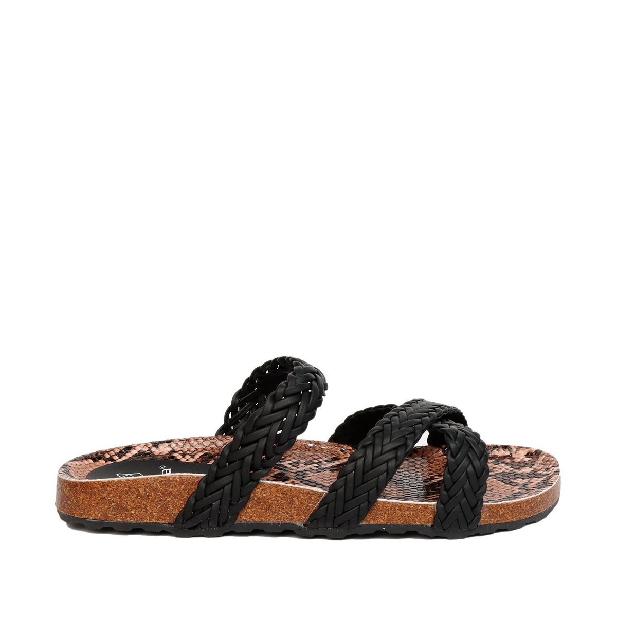 GOTTA - Sandalia Plana Negra Mujer 23280 Gotta