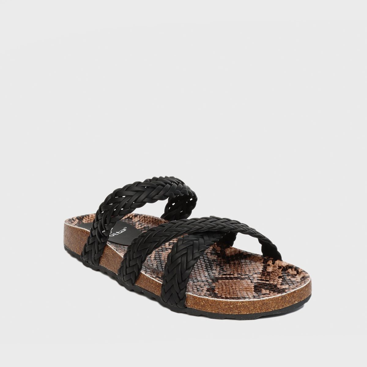 GOTTA - Sandalia Plana Negra Mujer 23280 Gotta