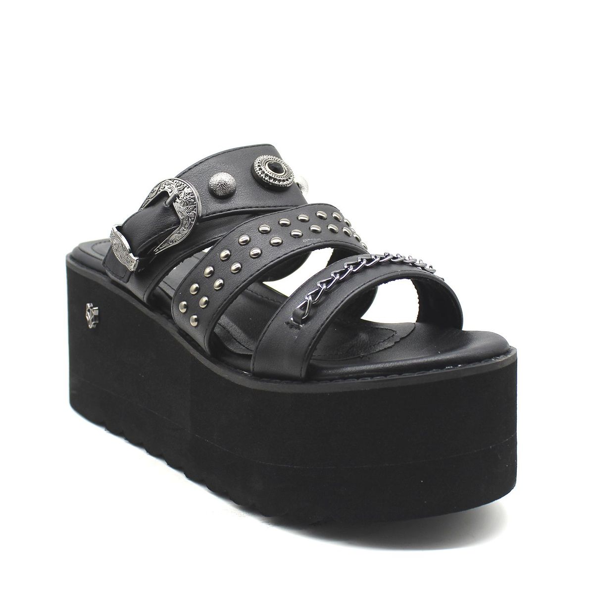 GOTTA - Sandalia Negra Mujer 15621 Gotta
