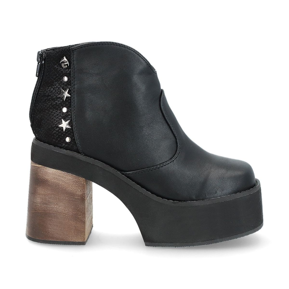 GOTTA - Botín Plataforma Negro Mujer 25651 Gotta