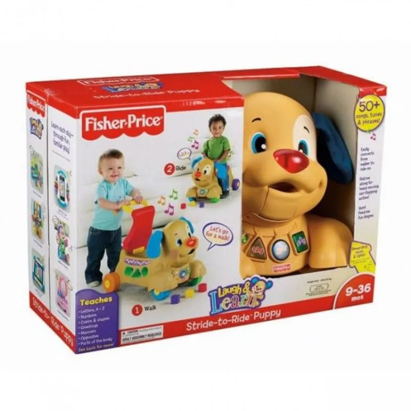FISHER PRICE - Andadera Para Bebés Fisher-Price Perrito Camina Conmigo - Fisher Price