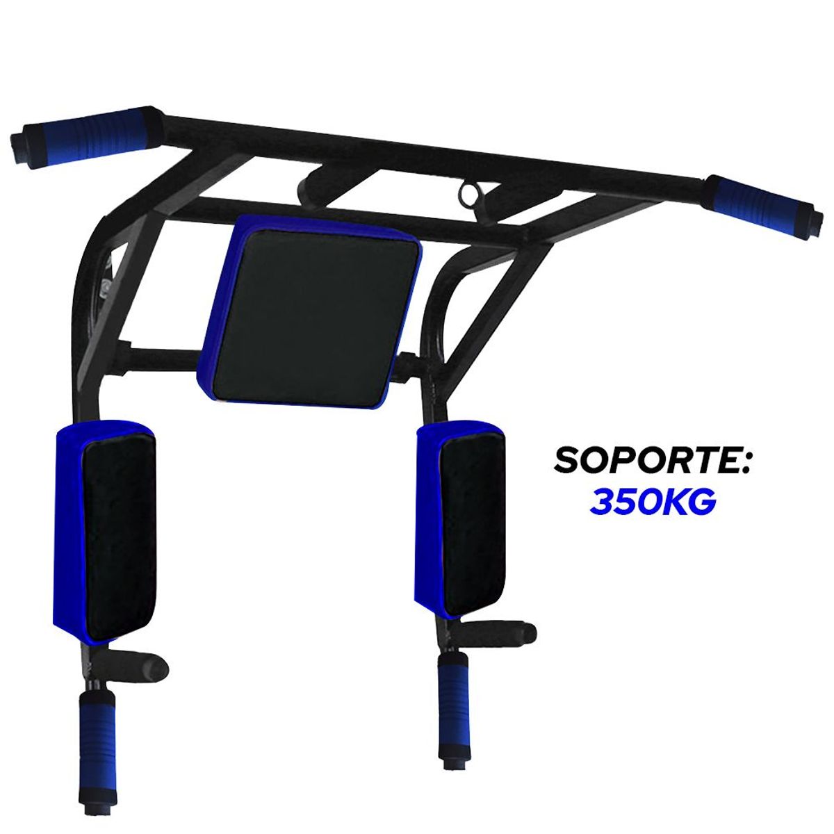 GENERICO - Barra Multifuncional 15 en 1 Soporte 350Kg-Negro