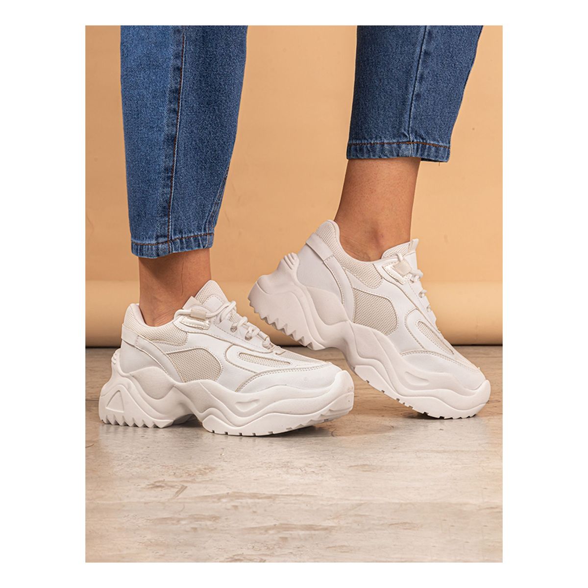 NEBULA - Zapatilla New Jersey - Blanco