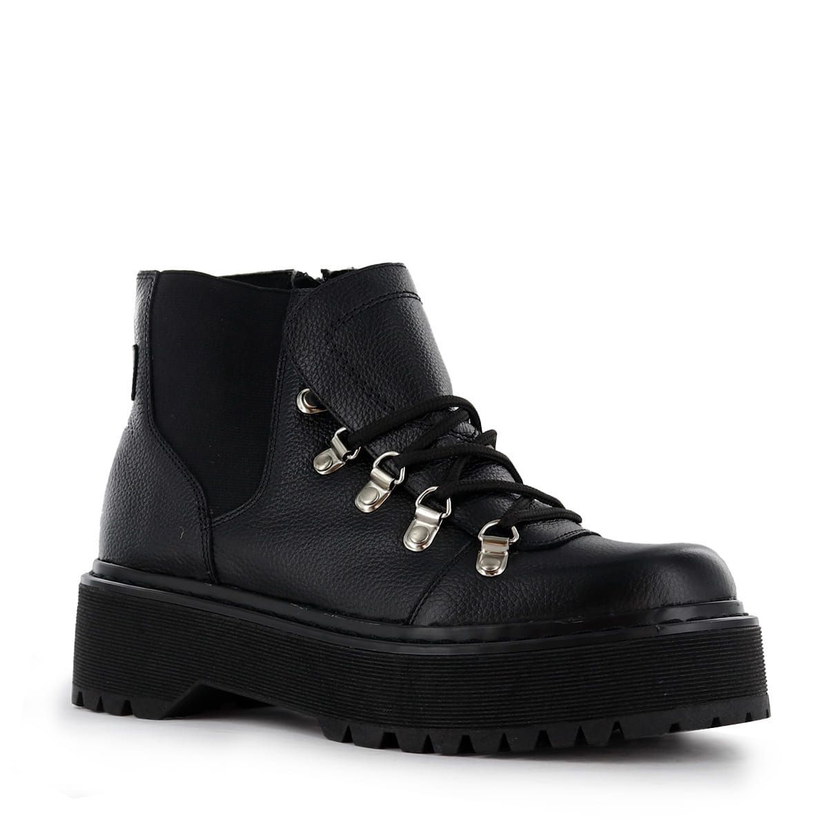 ECCO - Botas con Pasador Mujer Ecco Marta02 Negro Cuero