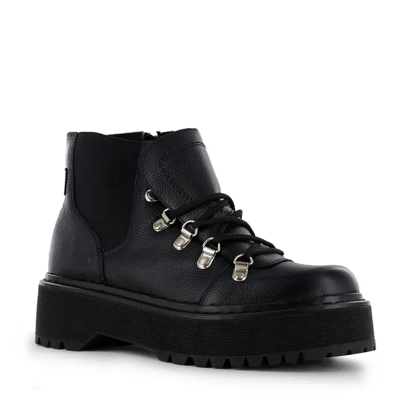ECCO - Botas con Pasador Mujer Ecco Marta02 Negro Cuero