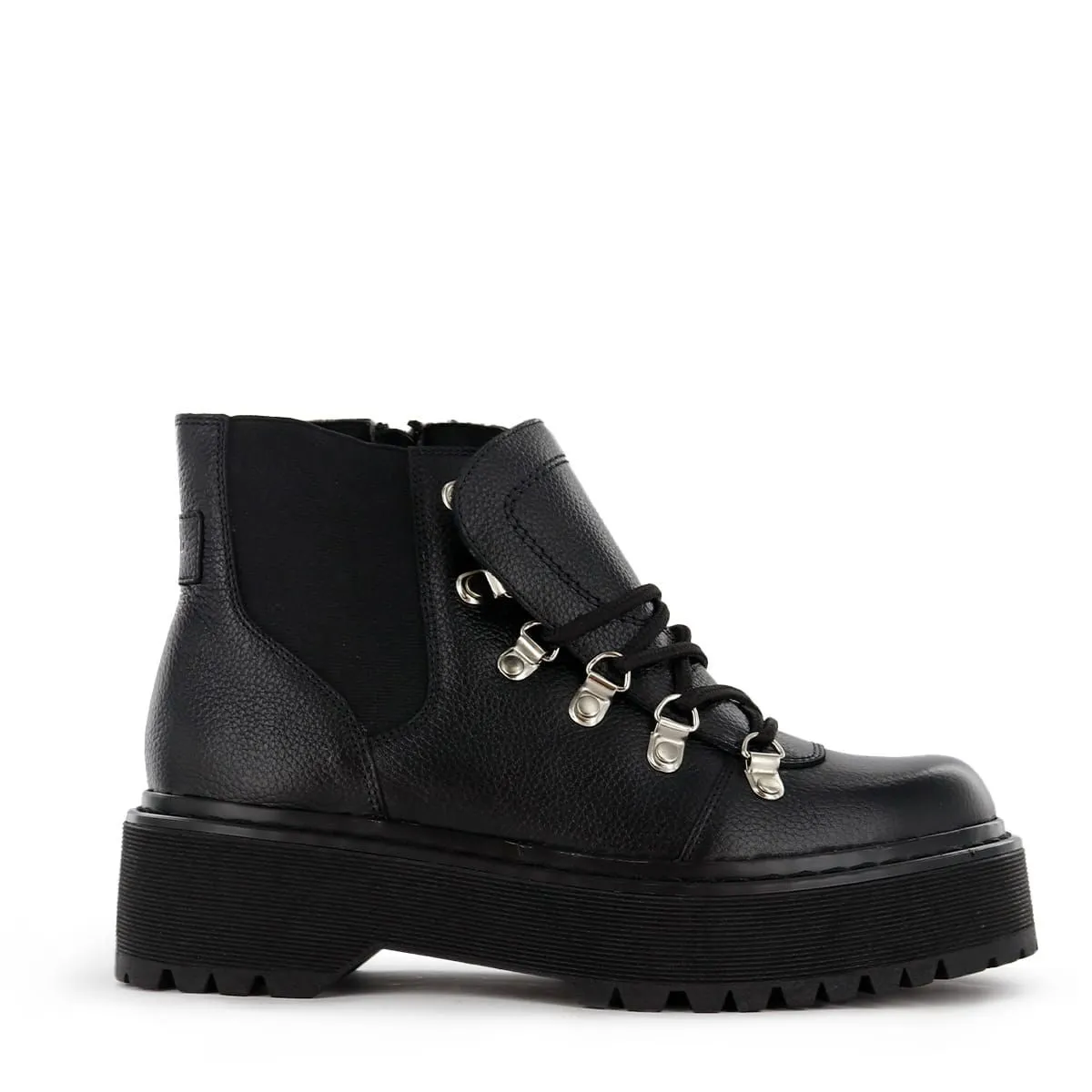 ECCO - Botas con Pasador Mujer Ecco Marta02 Negro Cuero