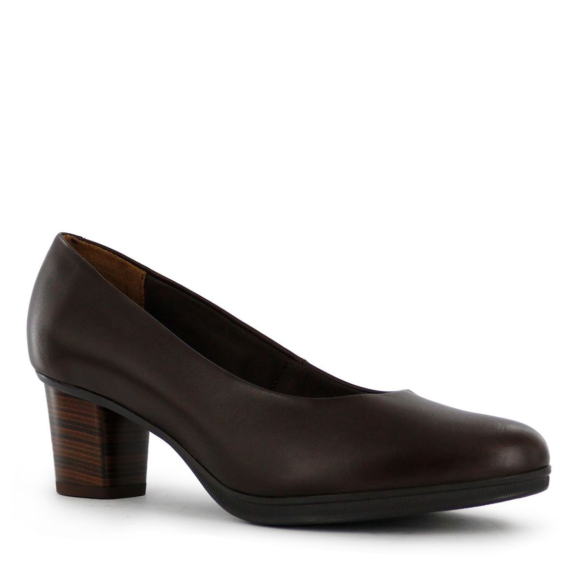 ECCO - Zapatos de Vestir Mujer Ecco Lizzie01 Chocolate Cuero Natural