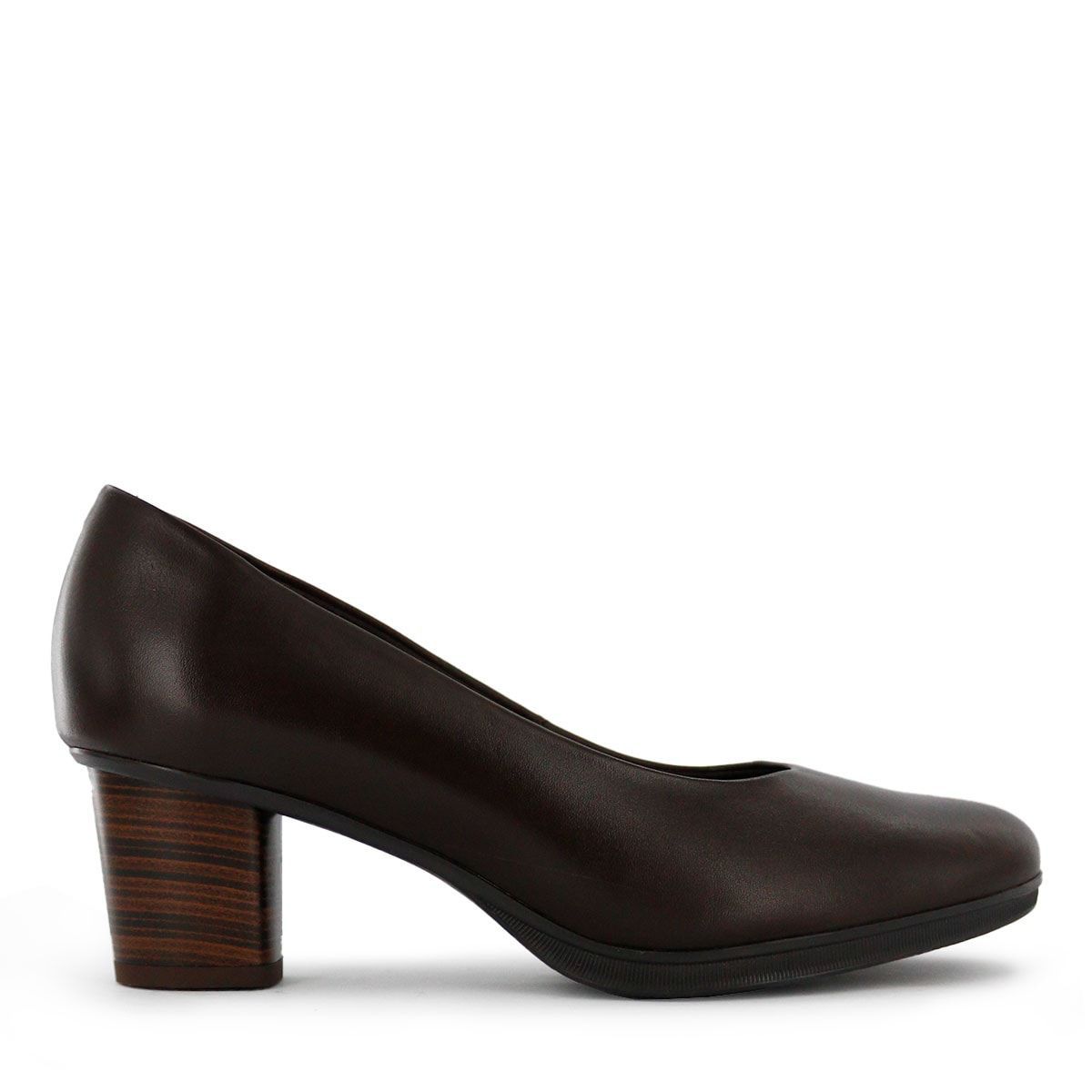 ECCO - Zapatos de Vestir Mujer Ecco Lizzie01 Chocolate Cuero Natural