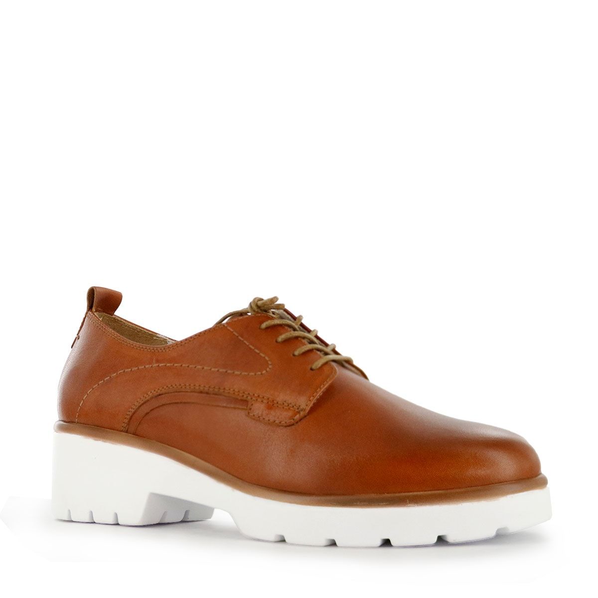 ECCO - Zapatos con Pasador Mujer Ecco Mena01 Cobre Cuero Natural