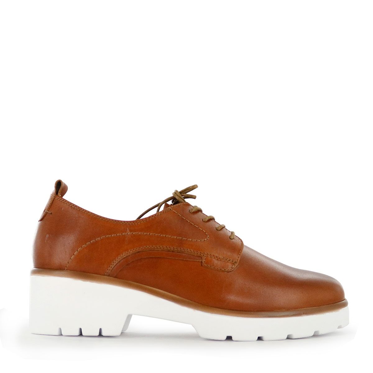 ECCO - Zapatos con Pasador Mujer Ecco Mena01 Cobre Cuero Natural