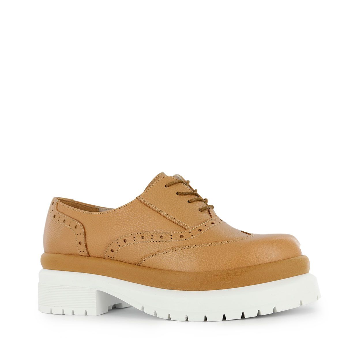 ECCO - Zapatos Oxford Mujer Olimpia01 Camel