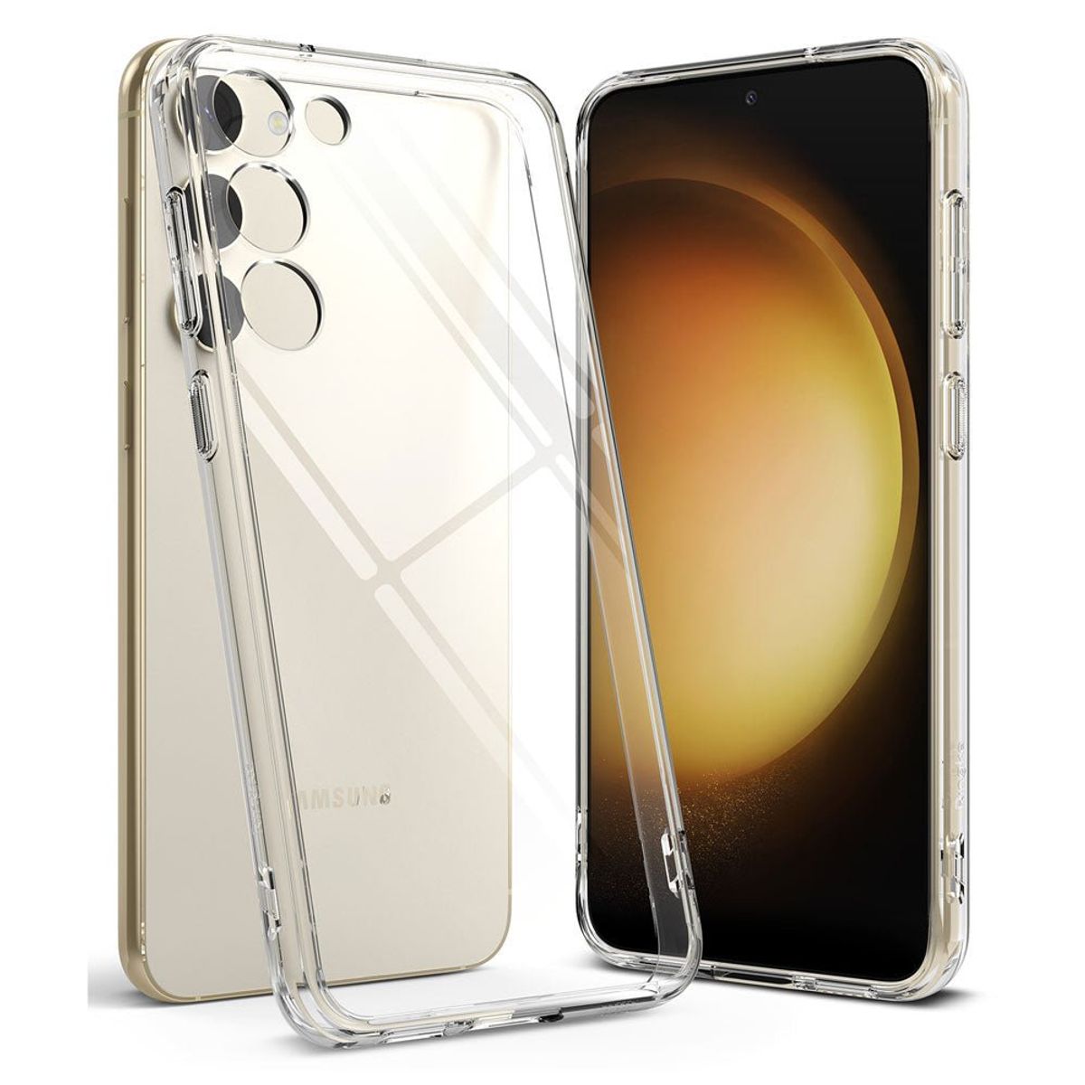 RINGKE - Case Transparente Ringke Fusion Galaxy S23 - Importado USA