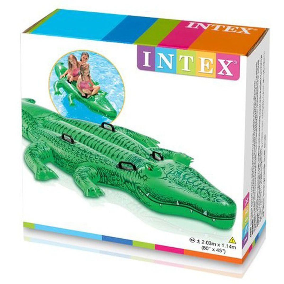 INTEX - Intex - Cocodrilo Inflable Acuático