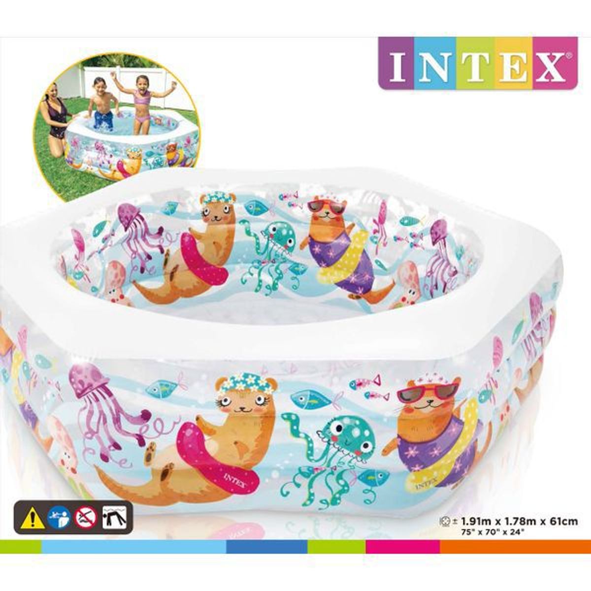 INTEX - Intex - Piscina Inflable Acuario Infantil