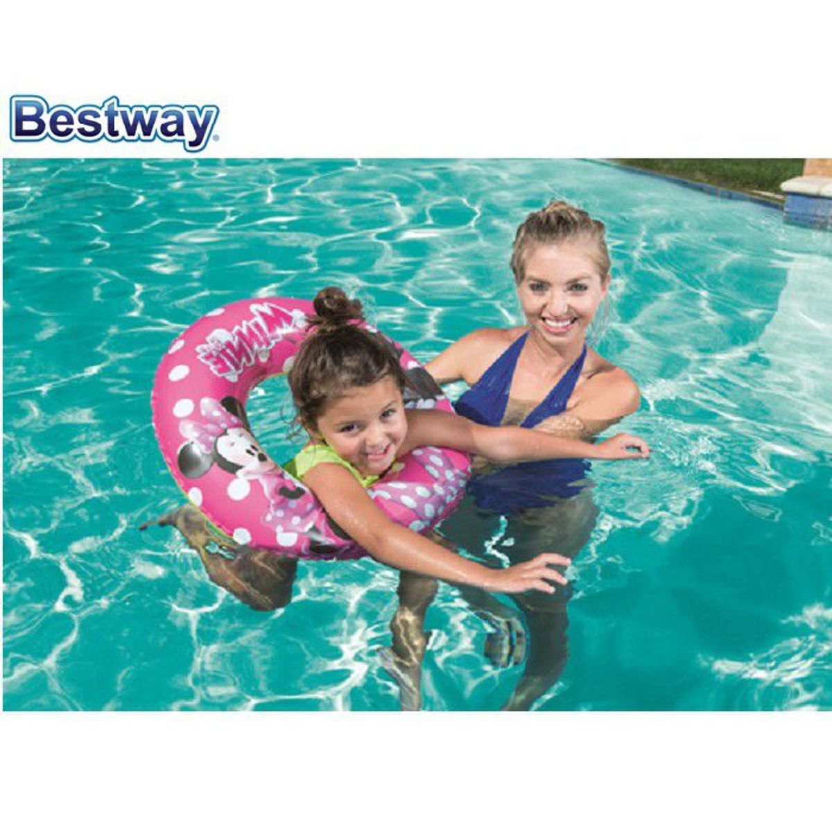 BESTWAY - Bestway - Flotador inflable minié mouse 52 cm