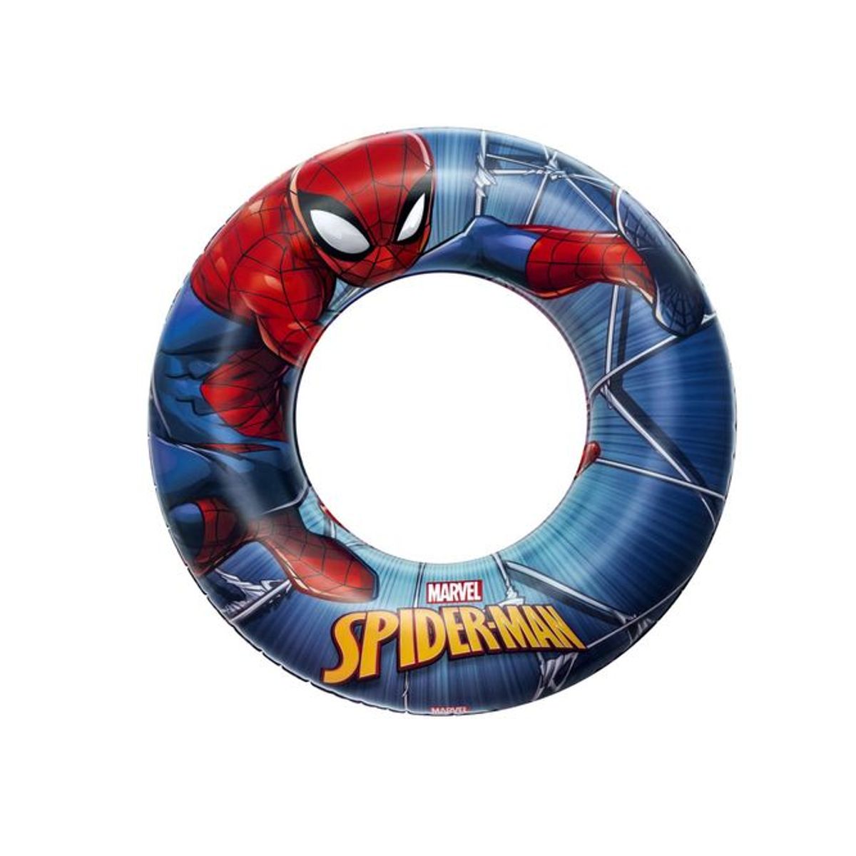 BESTWAY - Flotador inflable Infantil diseño Hombre Araña 56 cm