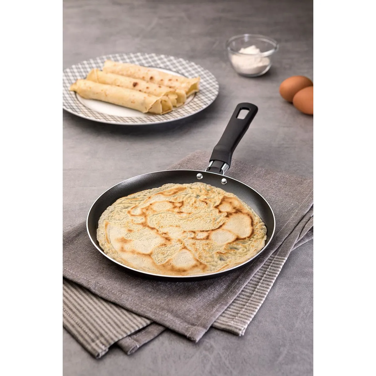 TRAMONTINA - Sartén para panqueque Teflón 22cm 20389/022 Tramontina