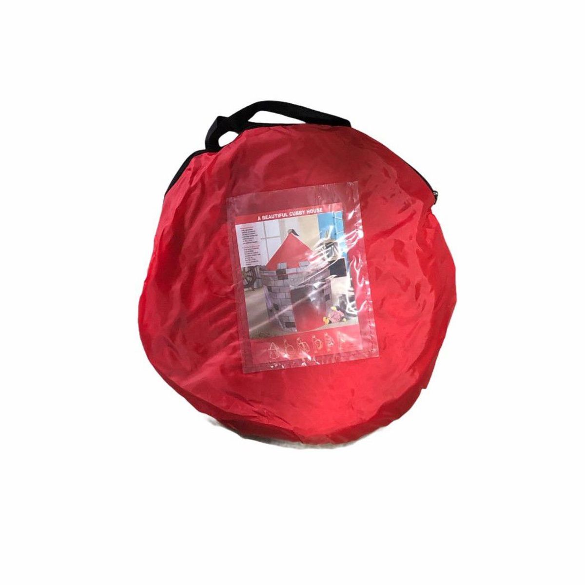 GENERICO - Carpa Castillo Casita Armable para Niños y Niñas Rojo