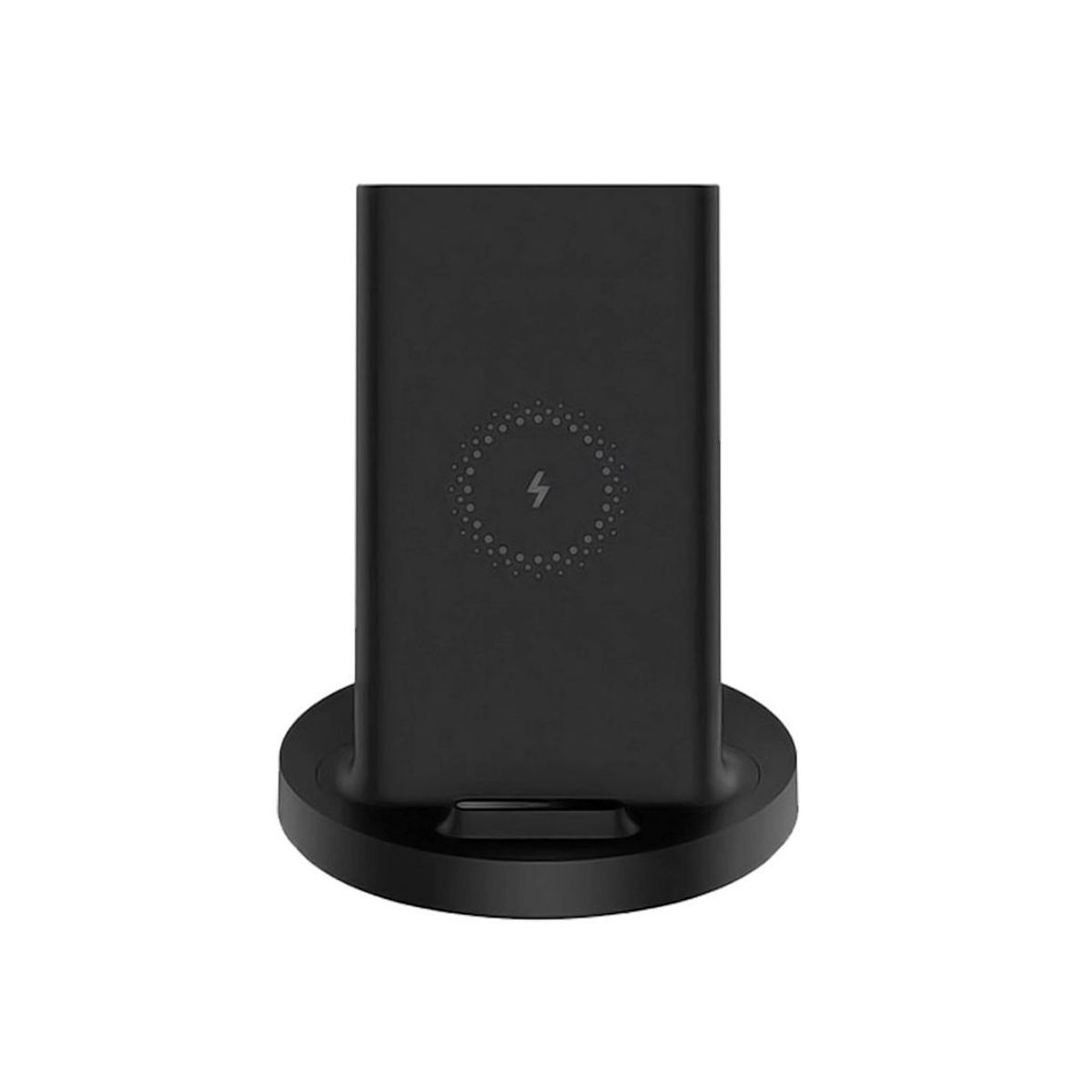XIAOMI - Cargador inalámbrico Xiaomi Vertical 20W Max Qi Negro