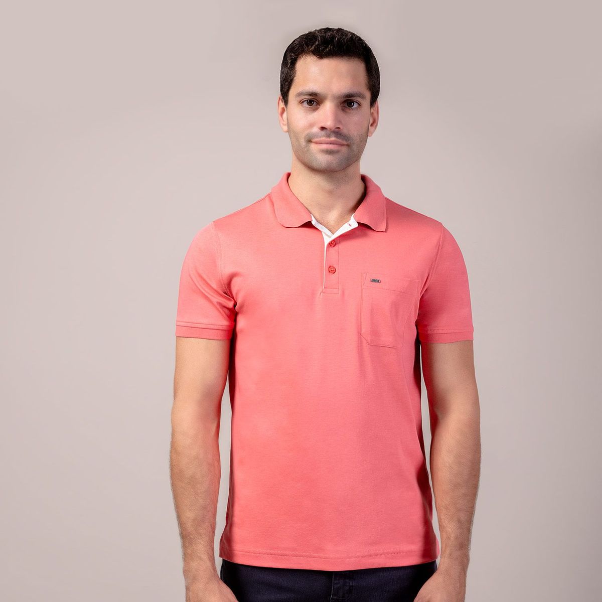 PIONIER - Polo Box Basico Gamuza Pima Braxis Hombre