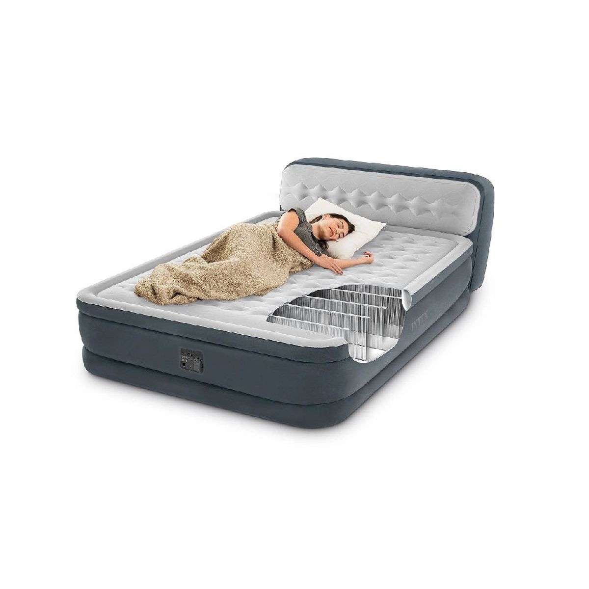 INTEX - Colchón Inflable Dura-Bean Deluxe - Intex