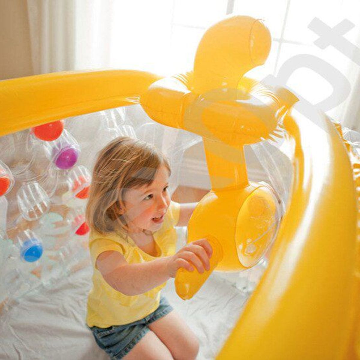 INTEX - Casa de Juguete con Bolas diseño de Submarino 174x122x89 cm