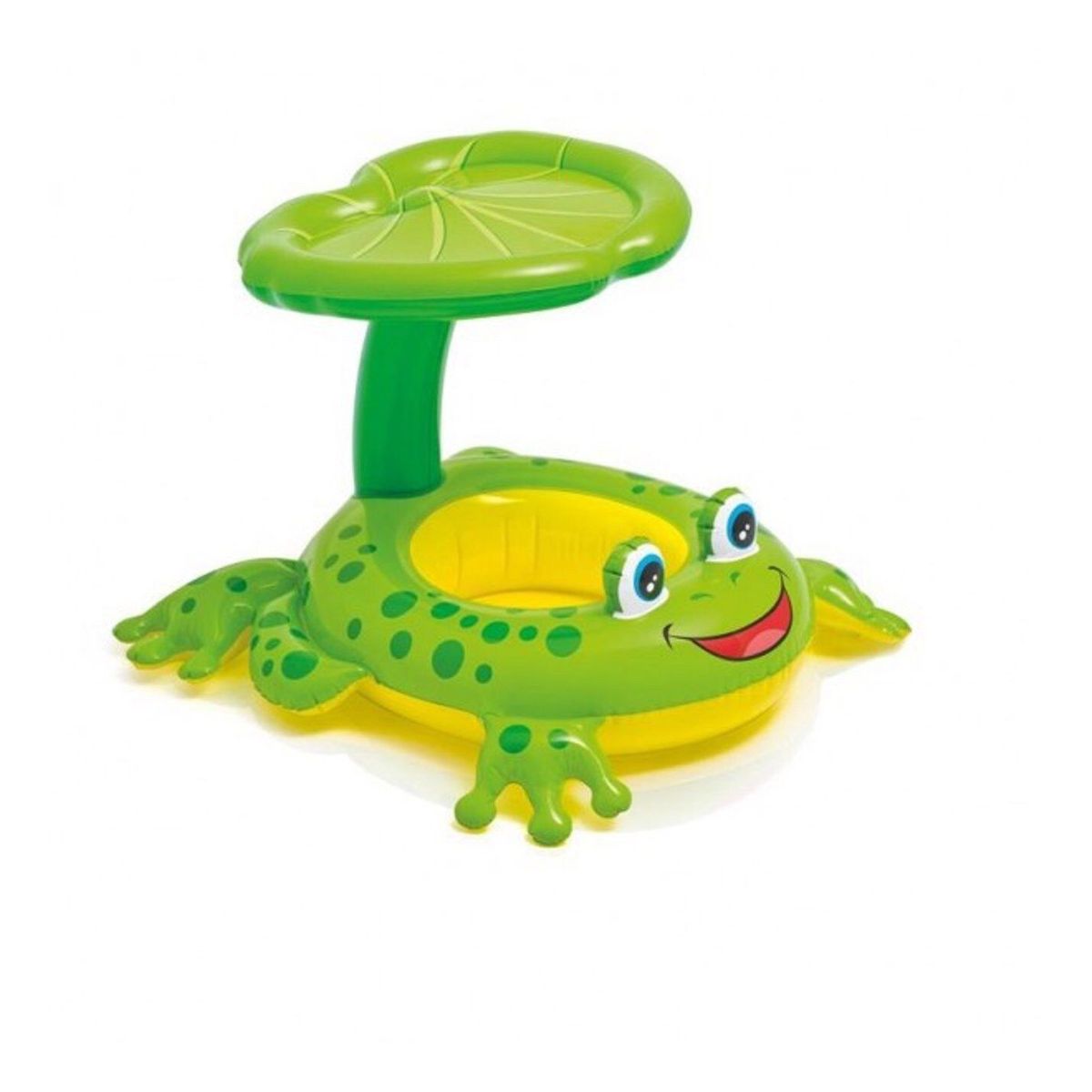 INTEX - Flotador Para Bebe Con Techo - Rana -Intex