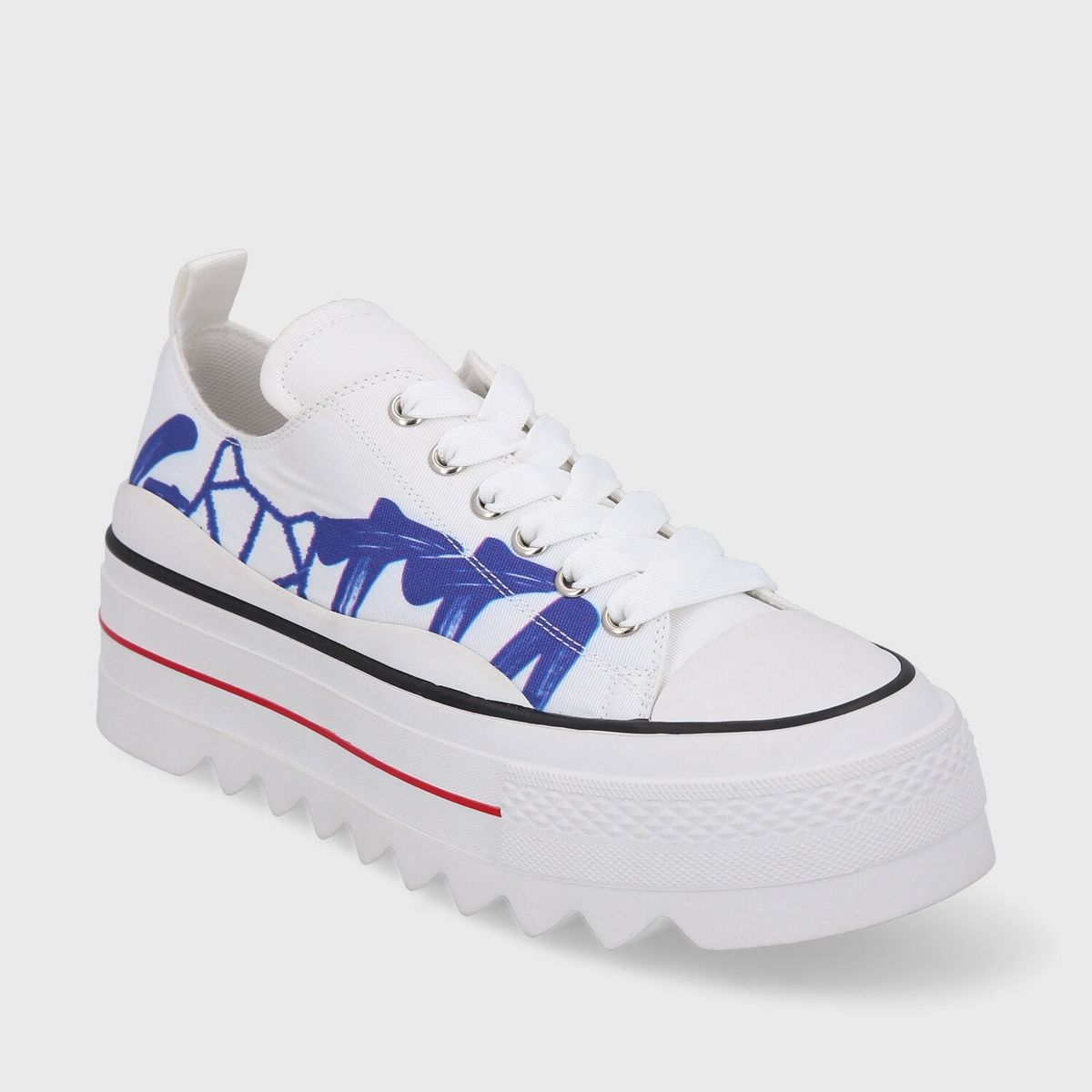 GOTTA - Zapatilla Plataforma Blanca Mujer 33741 Gotta