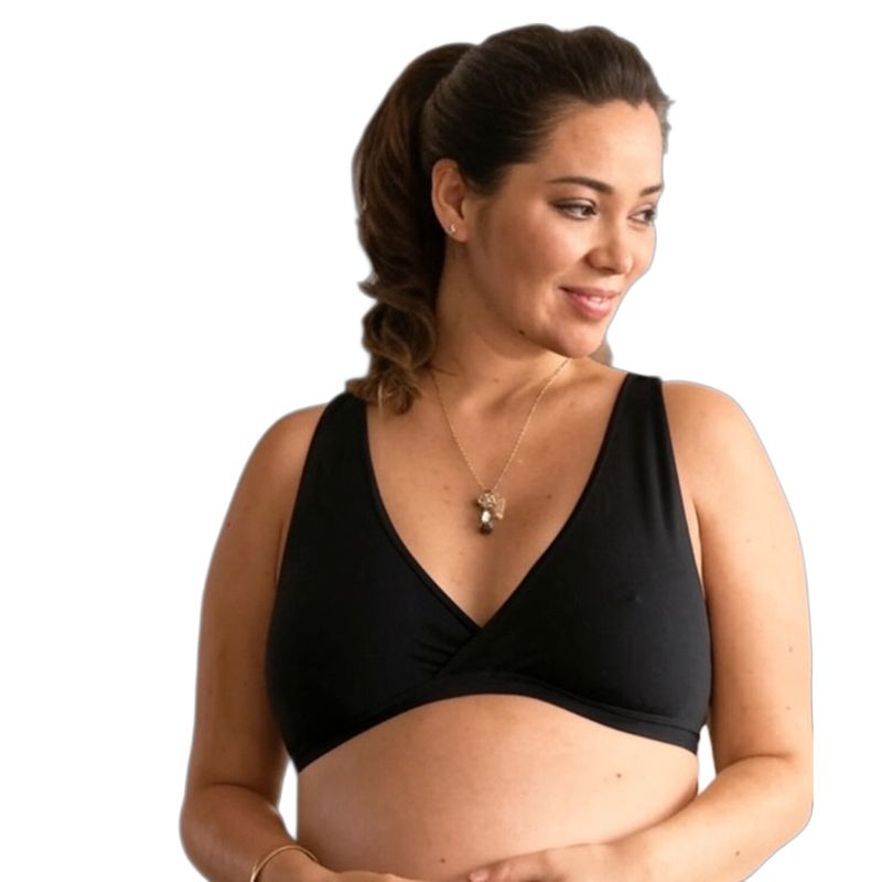 GENERICO - Sosten Maternal Top Nocturno Algodon Lactancia BCxy Lenceria Maternal