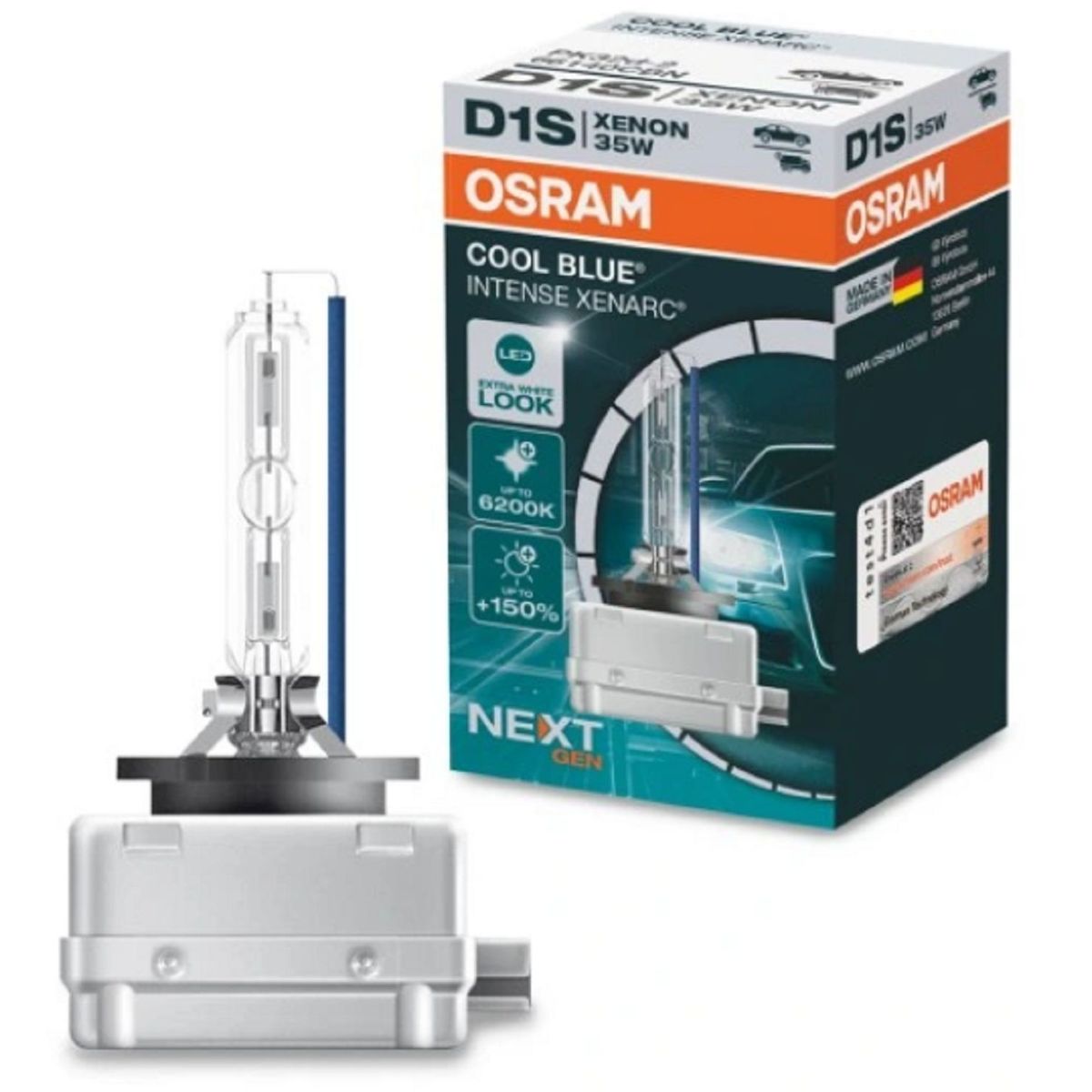 OSRAM - Foco Xenon Osram D1s Cool Blue Intense Next Generation