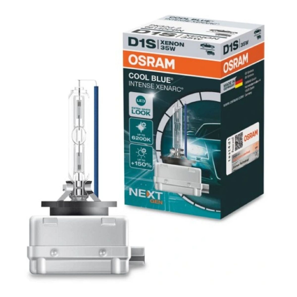 OSRAM - Foco Xenon Osram D1s Cool Blue Intense Next Generation