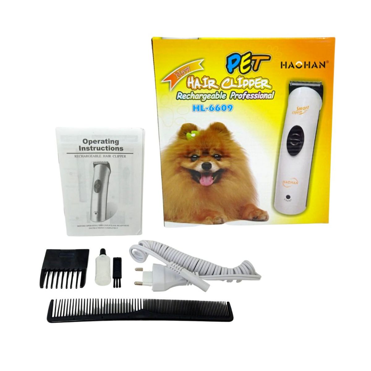 GENERICO - Maquina Corta Pelo Mascotas Hl-6609