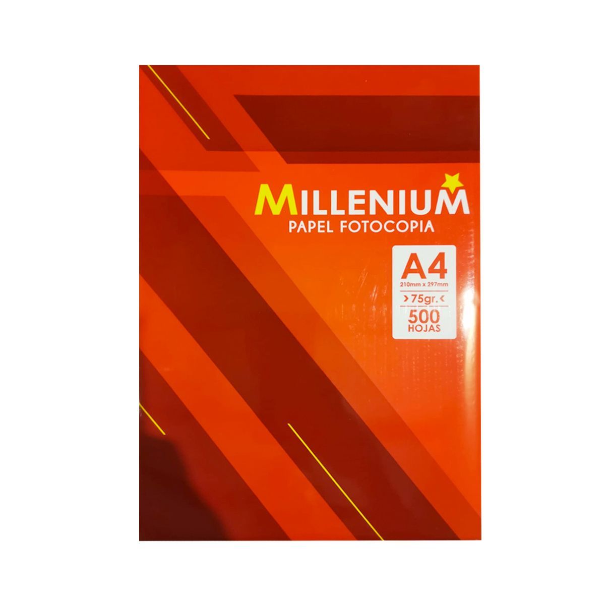 GRETAIL - Papel Bond A4 75gr Paquete Útiles De Oficina 500 hojas