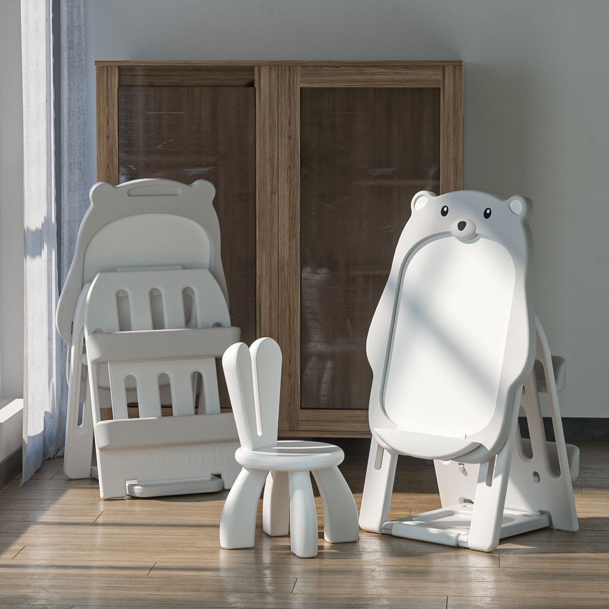 GENERICO - PIZARRA PARA NIÑOS COLOR GRIS