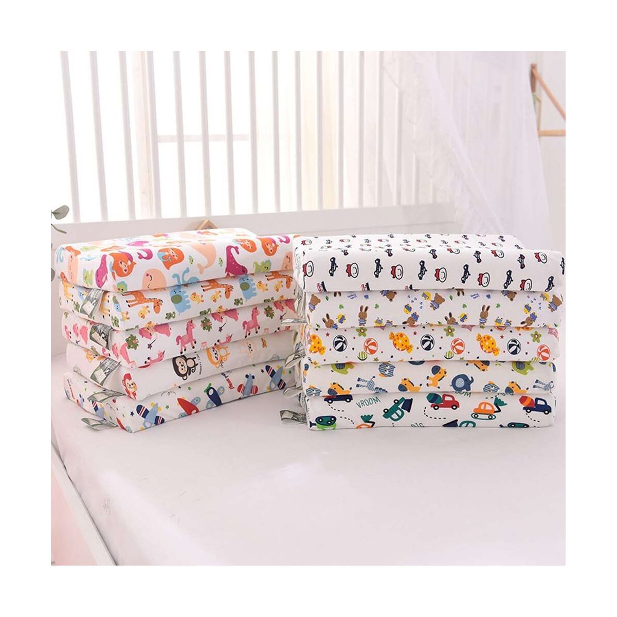 GRETAIL - Almohada Ergonómica Infantil Viscoelástica Con Funda