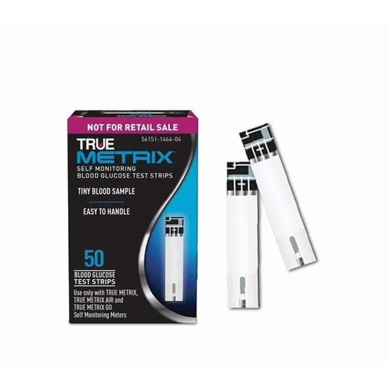 GENERICO - Tiras Reactivas True Metrix X50 Unid. Fáciles De Usar Y Muestra Pequeña