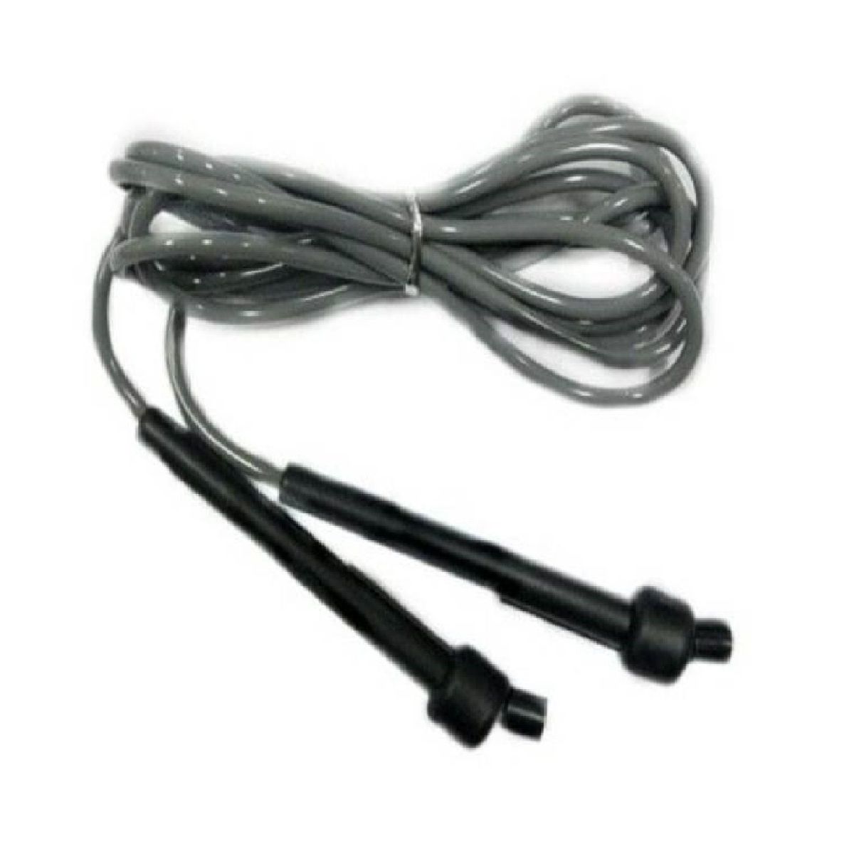 ALPHA GYM - Salta soga speed ajustable cuerda de salto - GRIS