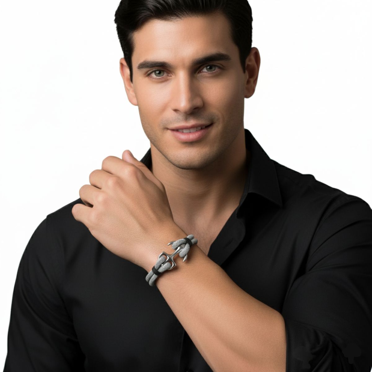 GENERICO - Brazalete Pulsera para Hombre Modelo Náutico