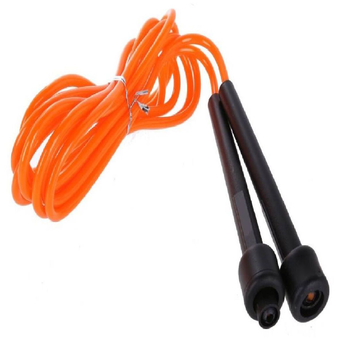 ALPHA GYM - Salta soga speed ajustable cuerda de salto - NARANJA