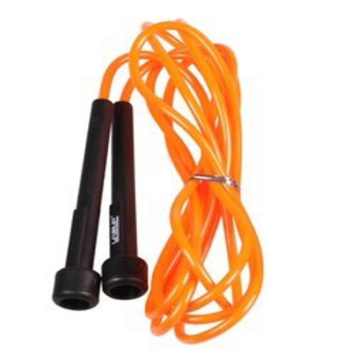 ALPHA GYM - Salta soga speed ajustable cuerda de salto - NARANJA