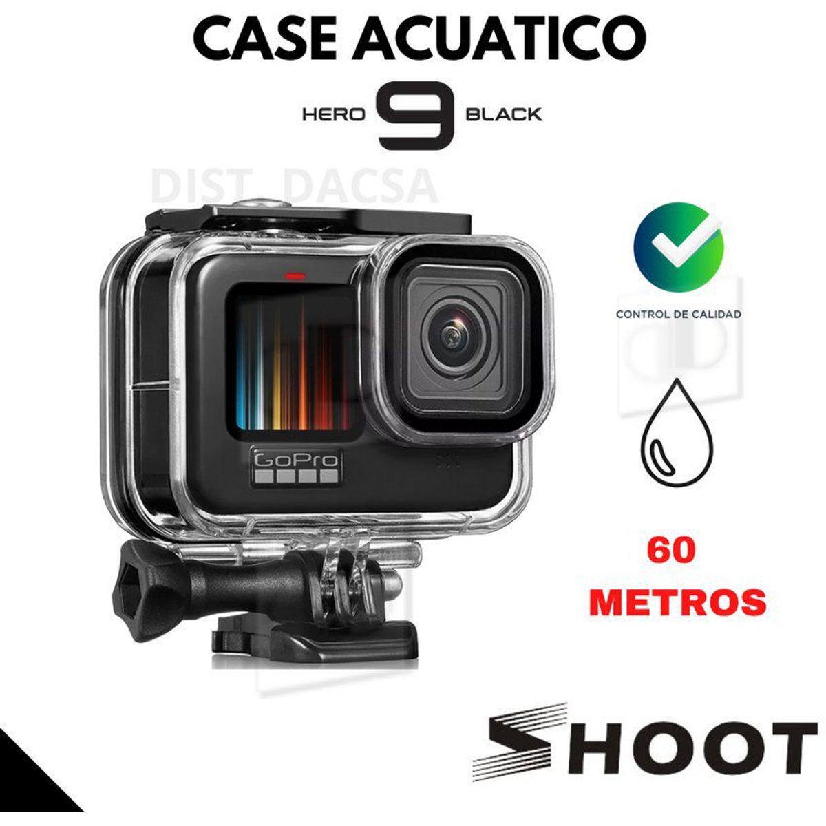 SHOOT - Protective housing gopro hero11 10 09  waterproof 60MT shoot