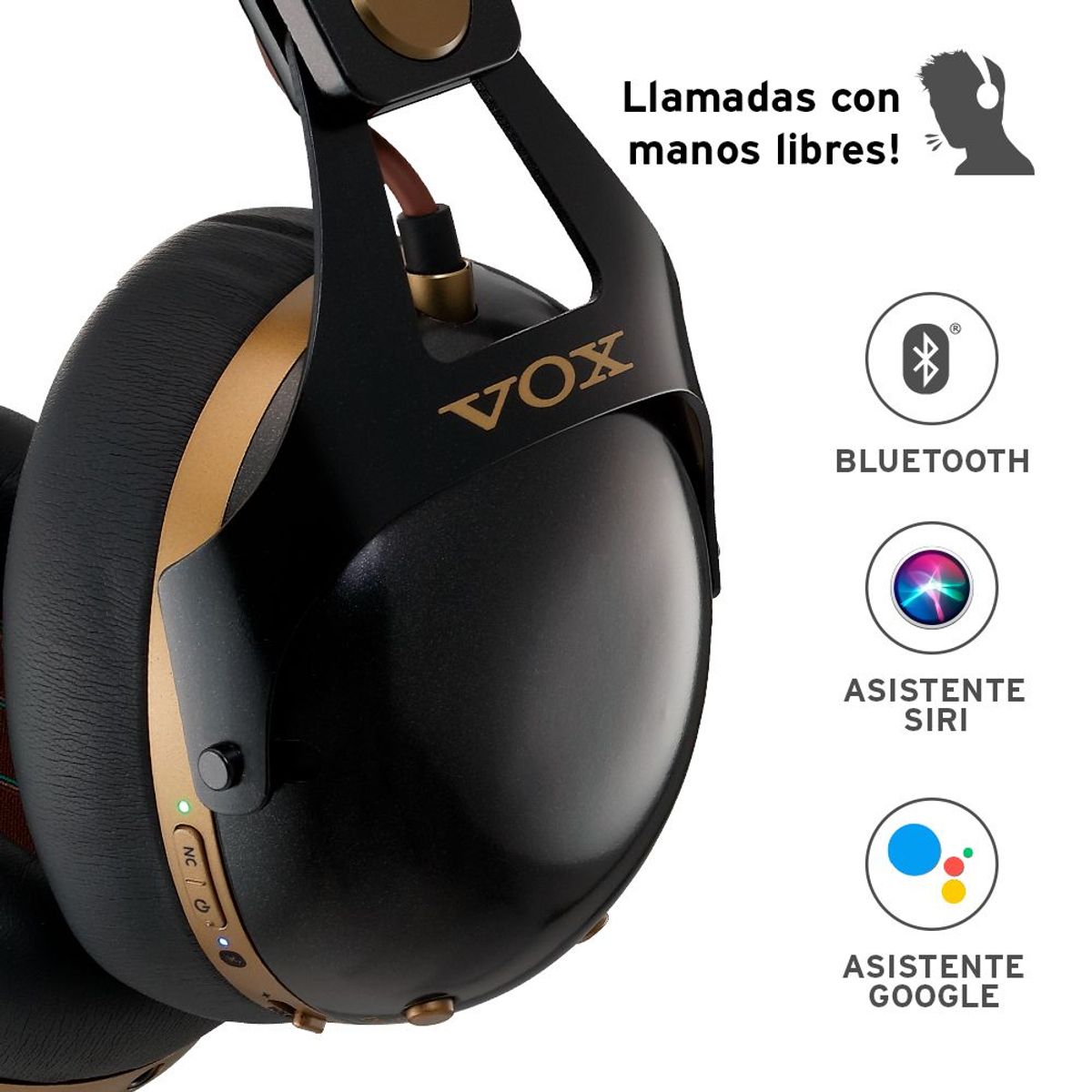 VOX - Audífonos para músicos VH-Q1 BK