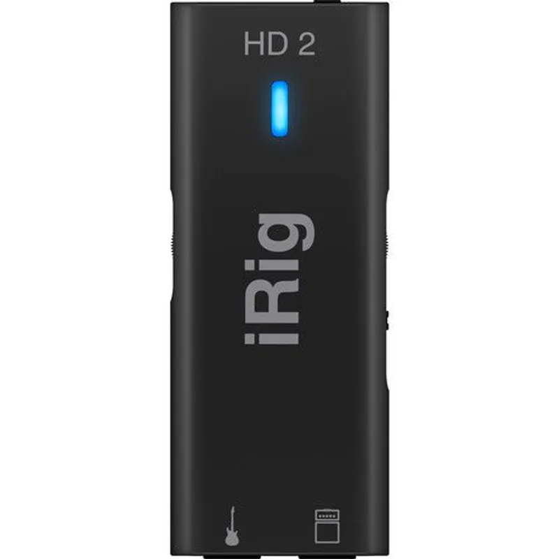 IK MULTIMEDIA - Interfaz de guitarra - IK Multimedia - IRIG HD 2 - Negro