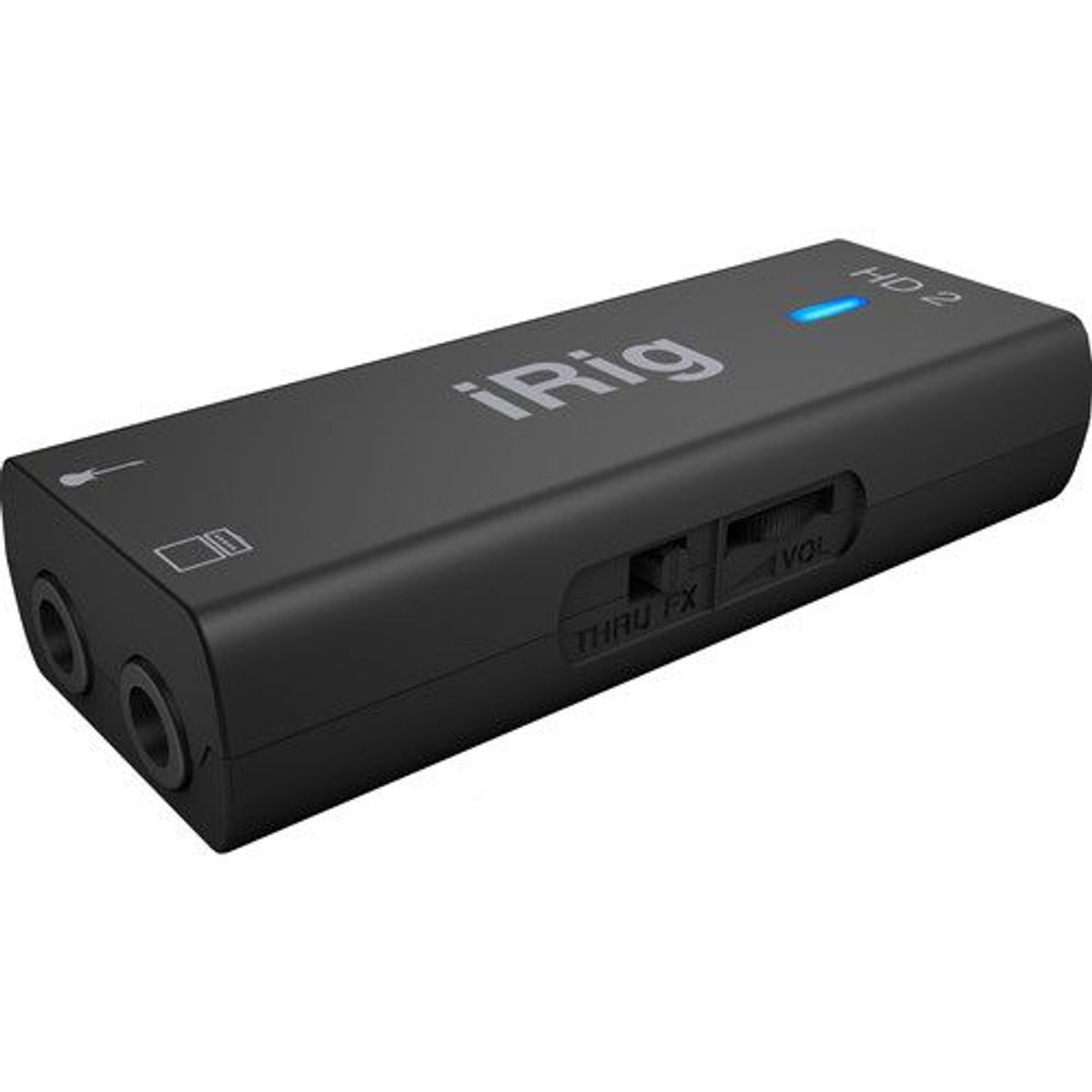 IK MULTIMEDIA - Interfaz de guitarra - IK Multimedia - IRIG HD 2 - Negro