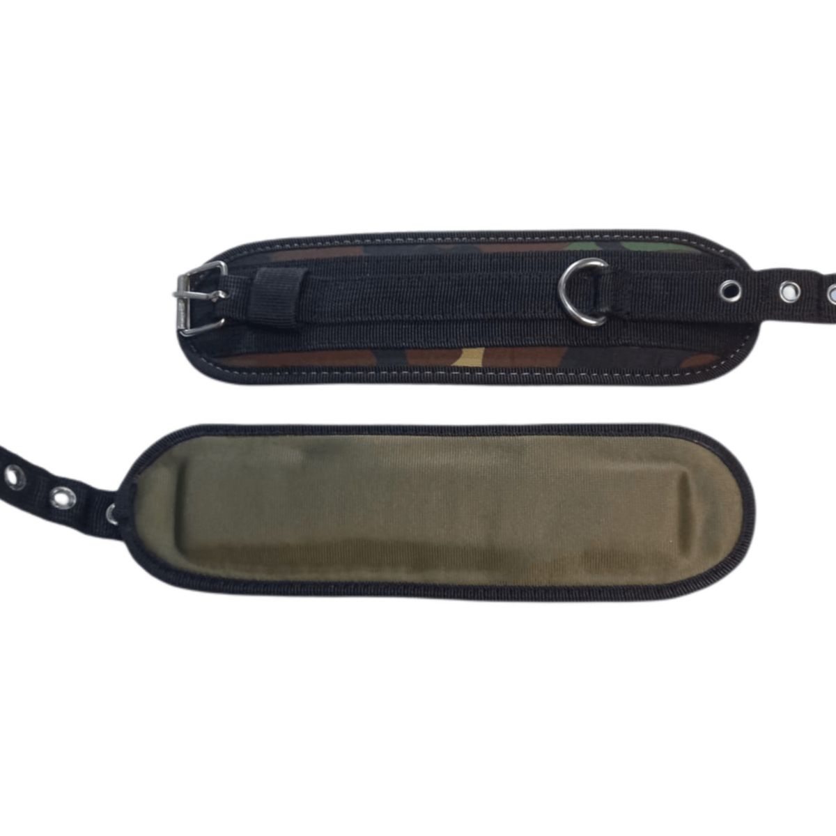 ALPHA GYM - Correas para tobillo de gim tobilleras polea - CAMUFLADO