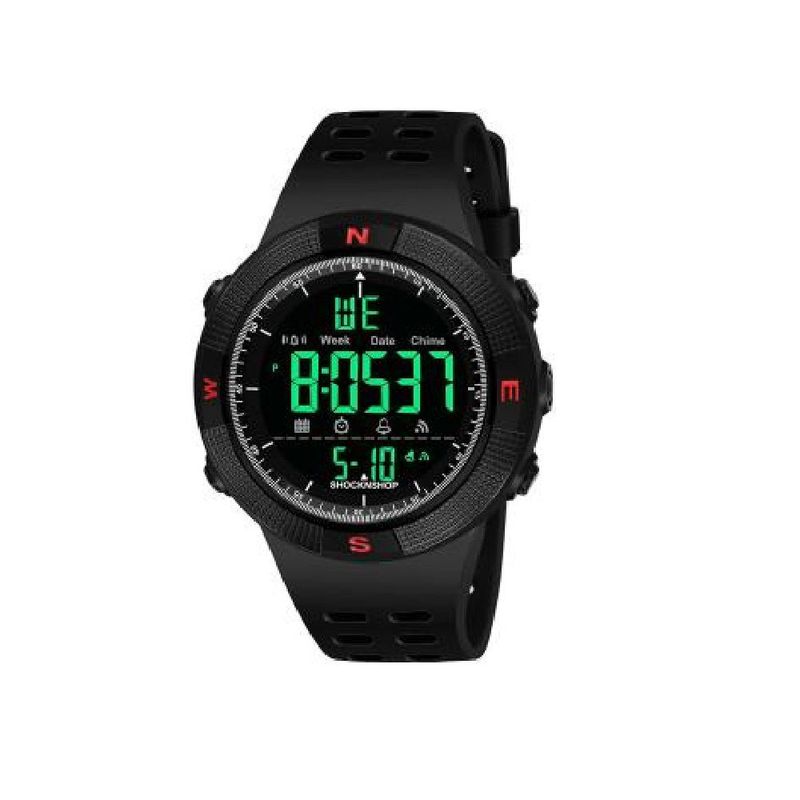 GENERICO - Reloj Hombre Deportivo BOSSNEY con aro de color Negro